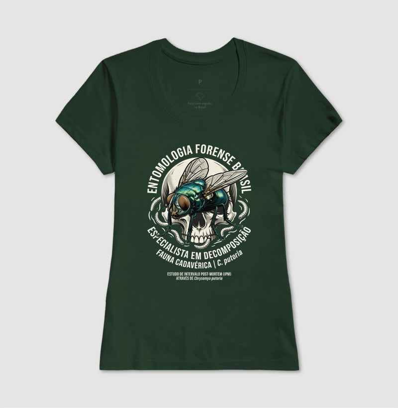 Camiseta "Entomologia Forense" | C. putoria - Especialista