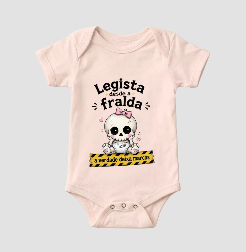Body Infantil Medicina Legal "Legista Desde a Fralda" | A Pequena Cientista do IML