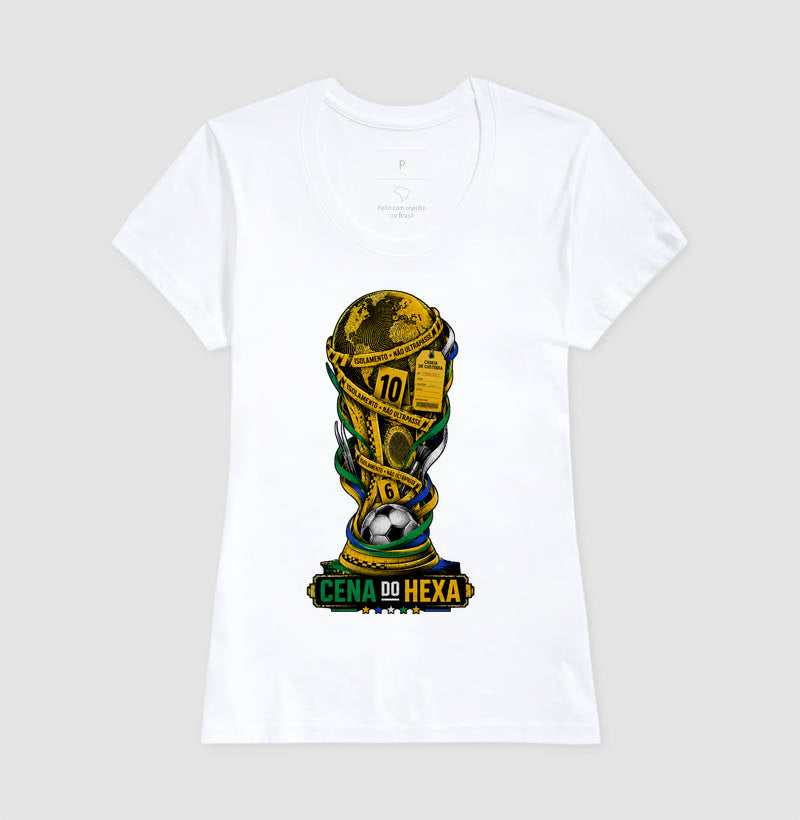 Camiseta Perícia Especial Copa "Cena do Hexa" | A Investigação do Título