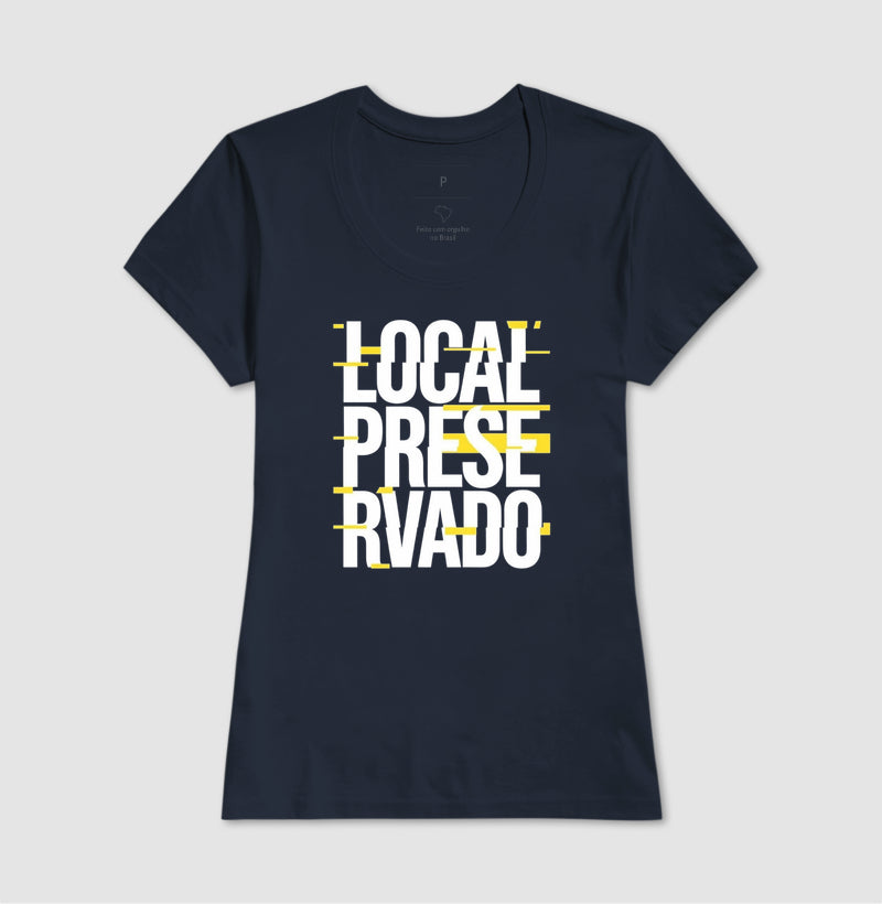 Camiseta "Local Preservado" | Perícia Criminal & Estilo Urbano
