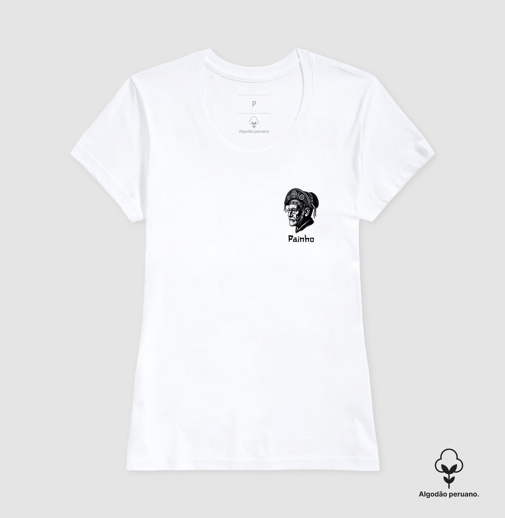Camiseta Algodão Peruano Psicanálise Freud "Painho" Cangaceiro | Pocket Print
