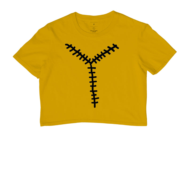 Camiseta Cropped Forense - A Incisão em Y (Medicina Legal) | Minimalista Dark