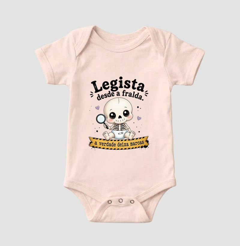 Body Infantil Medicina Legal "Legista Desde a Fralda" | O Pequeno Cientista do IML
