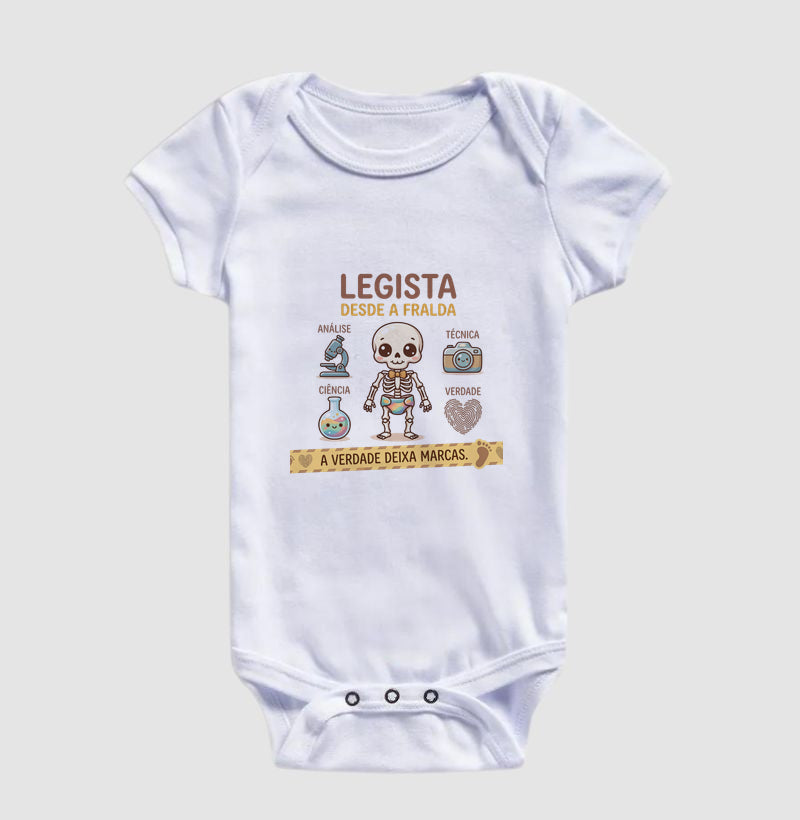Body Infantil Medicina Legal "Legista Desde a Fralda" | A Verdade Deixa Marcas