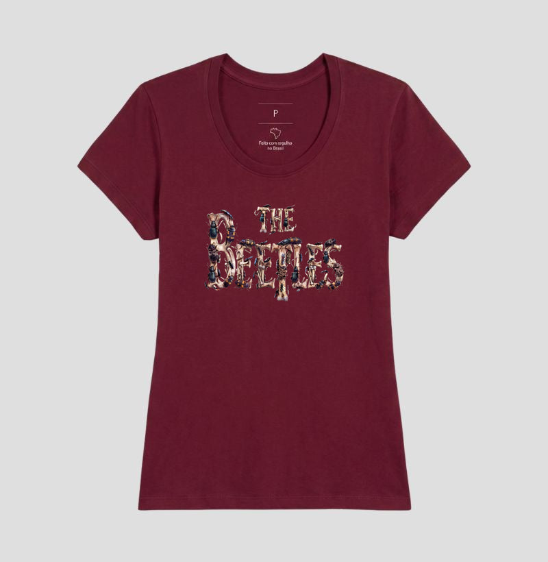 Camiseta Entomologia Forense "The Beetles" | Coleópteros & Rock 'n' Roll