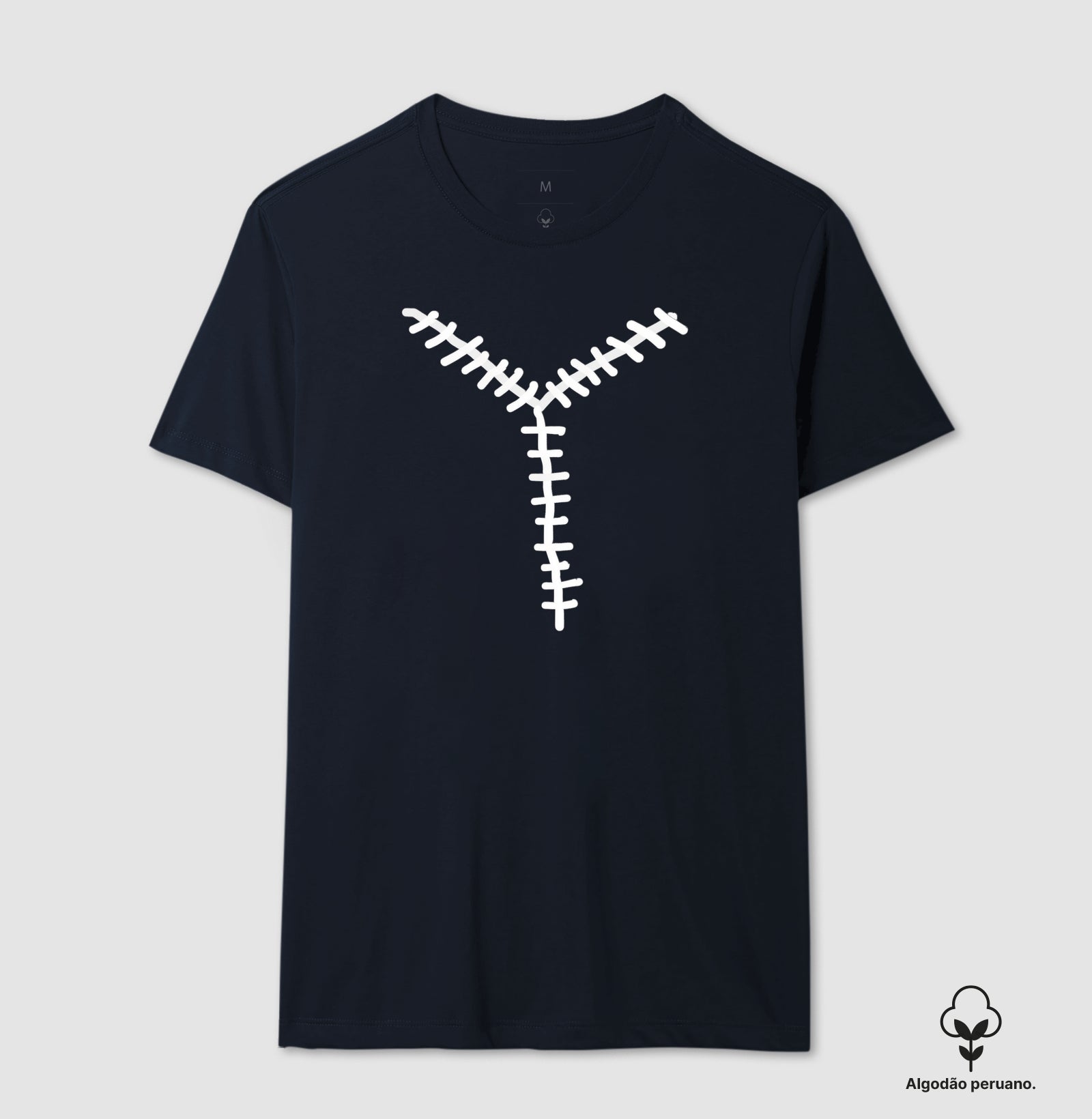Camiseta Algodão Peruano Forense - A Incisão em Y (Medicina Legal) | Minimalista Dark