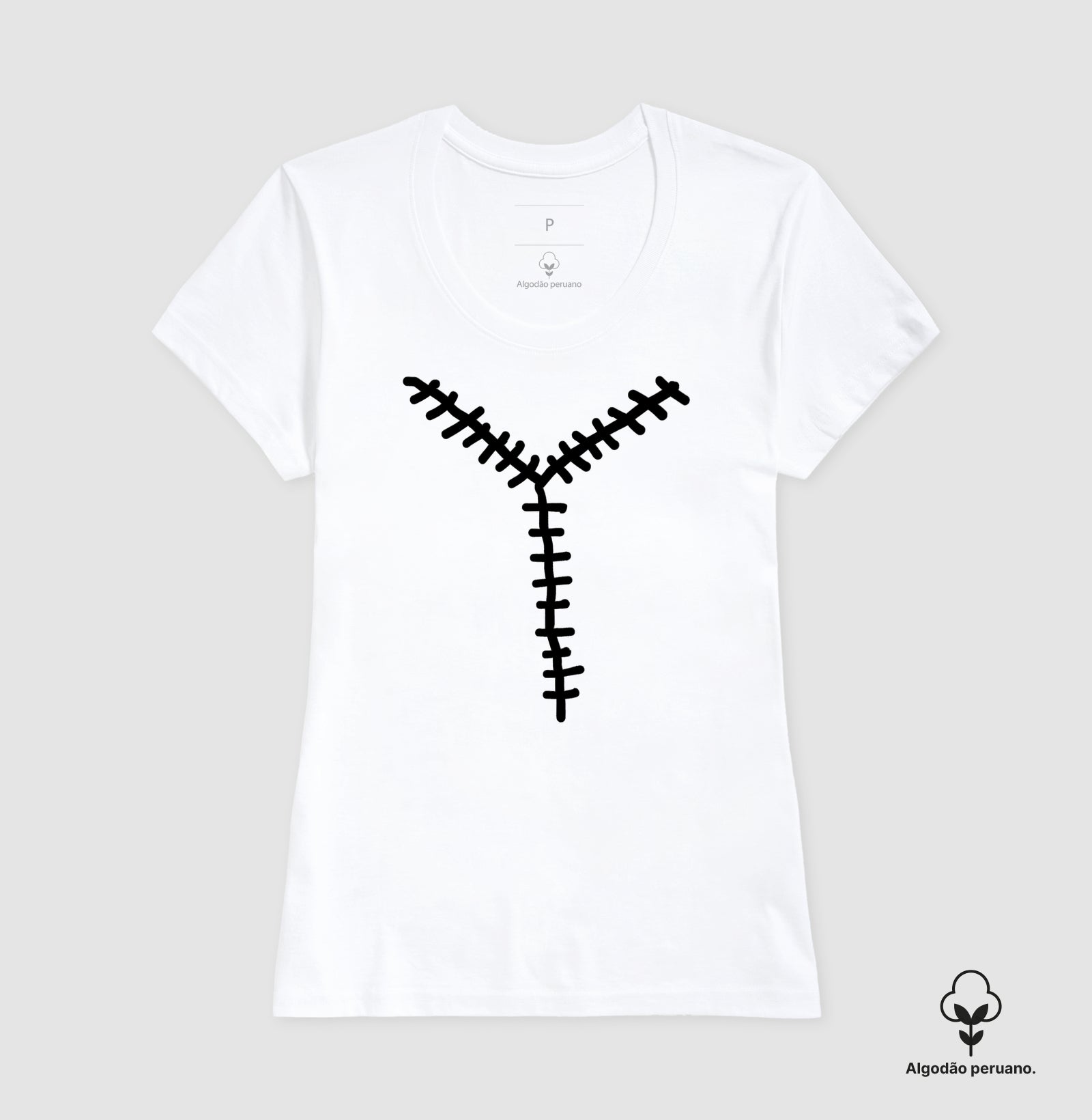 Camiseta Algodão Peruano Forense - A Incisão em Y (Medicina Legal) | Minimalista Dark