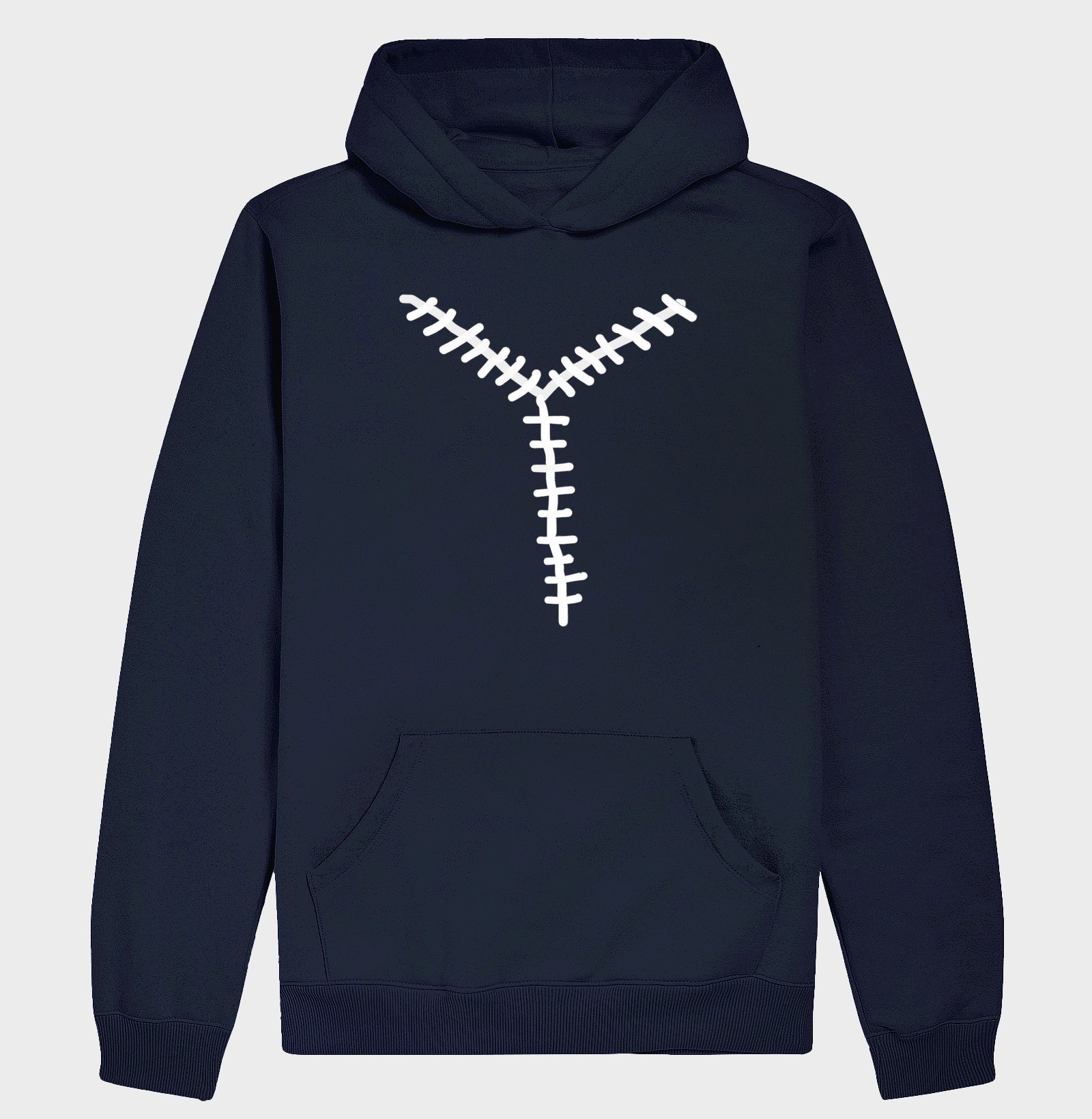 Hoodie Moletom Forense - A Incisão em Y (Medicina Legal) | Minimalista Dark