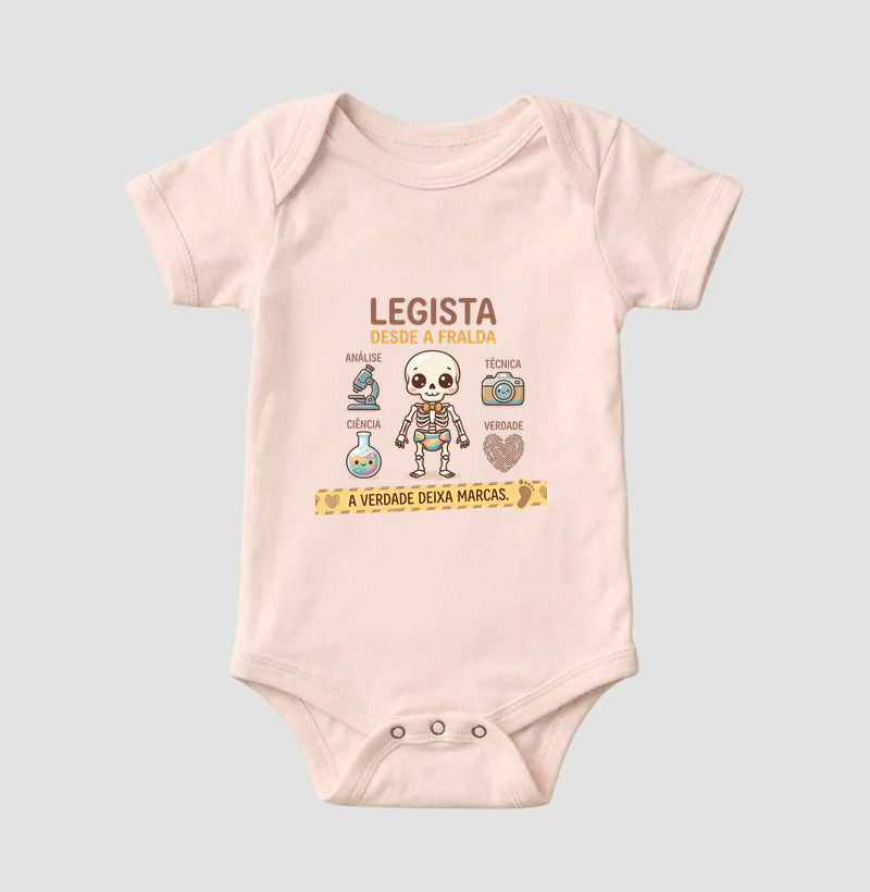 Body Infantil Medicina Legal "Legista Desde a Fralda" | A Verdade Deixa Marcas