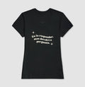 Camiseta Devolvi a Pergunta | Manejo Clínico & Humor Retro