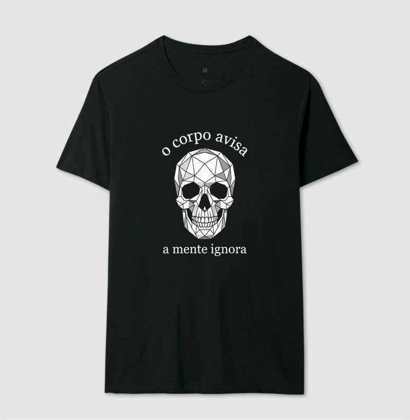 Camiseta Medicina Legal "O Corpo Avisa" | A Verdade Anatômica