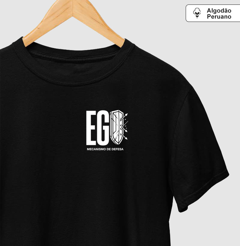 Camiseta Algodão Peruano Psicanálise Anna Freud - Ego e Mecanismos de Defesa | Pocket Print