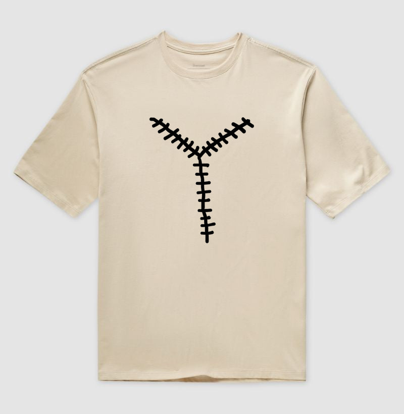 Camiseta  Oversized Forense - A Incisão em Y (Medicina Legal) | Minimalista Dark