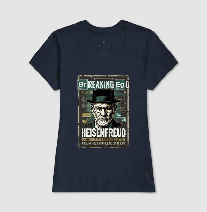 Camiseta Breaking Ego (Heisenfreud) | Cultura Pop