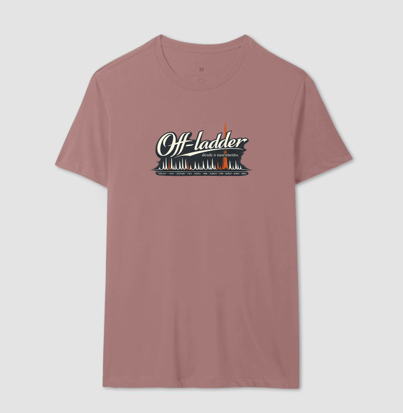 Camiseta Genética Forense "Off-Ladder Desde o Nascimento" | Fora do Padrão