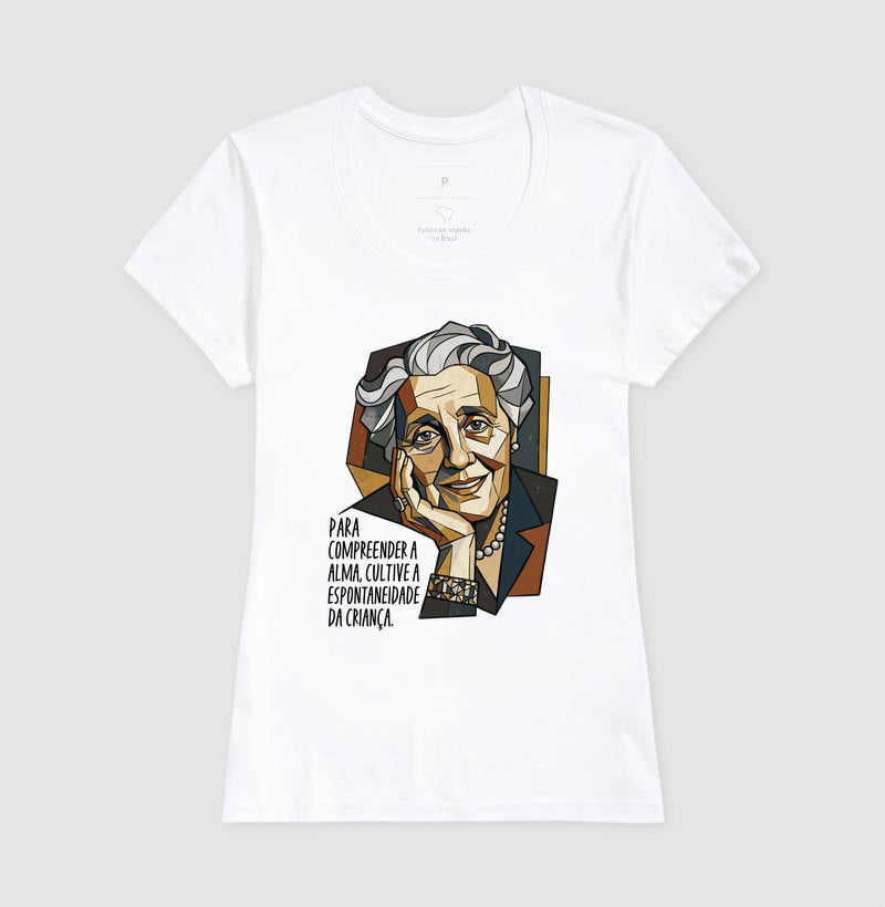 Camiseta Melanie Klein & Picasso: A Alma e a Espontaneidade | Uma Fusão de Gênios