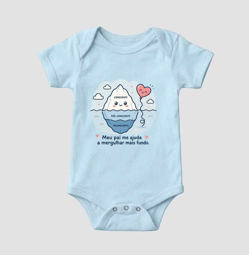 Body Infantil Psicanálise "O Iceberg do Inconsciente" | Meu Pai Psicanalista