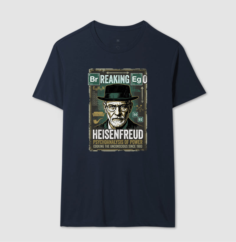 Camiseta Breaking Ego (Heisenfreud) | Cultura Pop