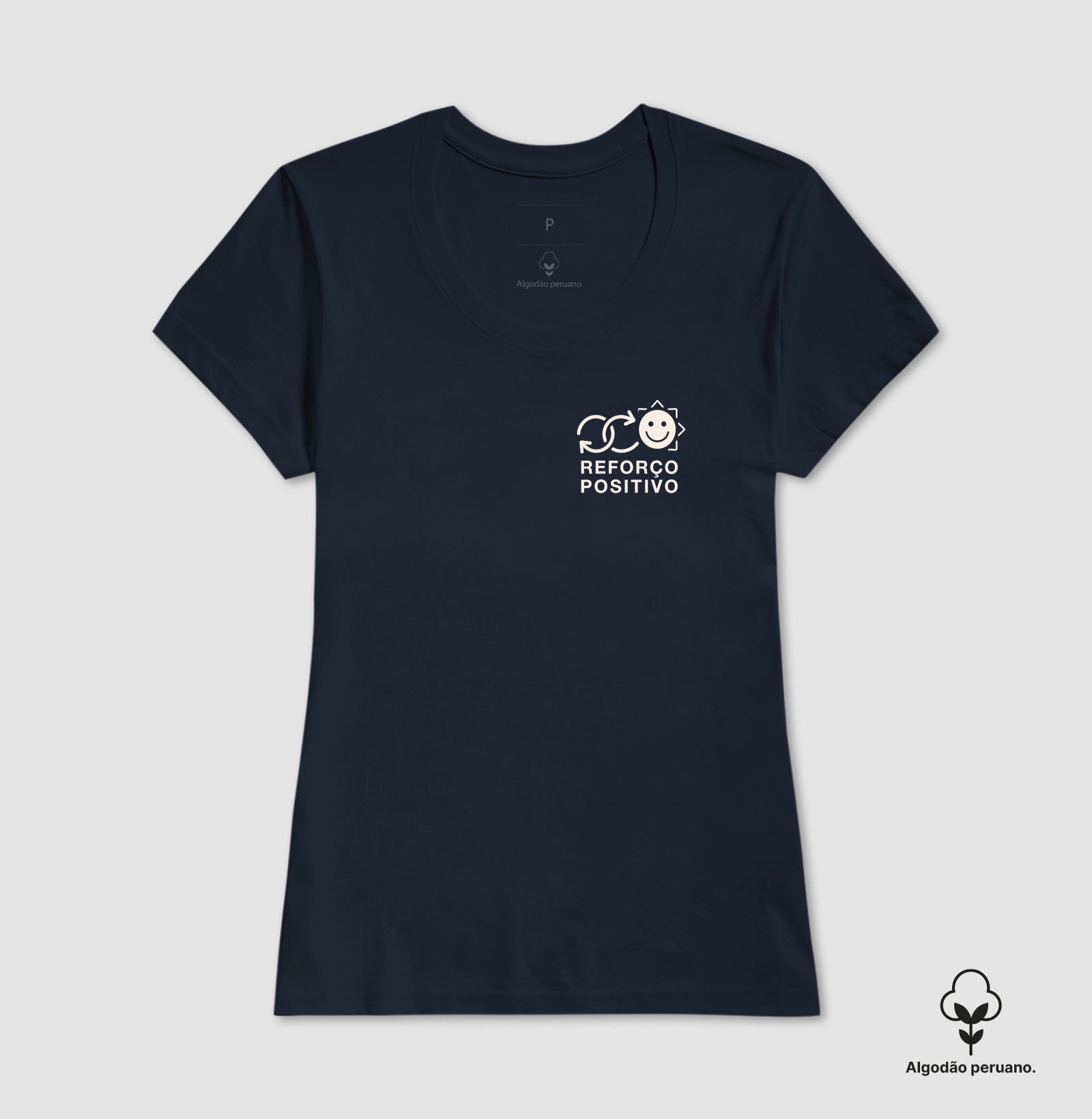 Camiseta Algodão Peruano Behaviorismo Skinner - Reforço Positivo | Ilustração Line Art