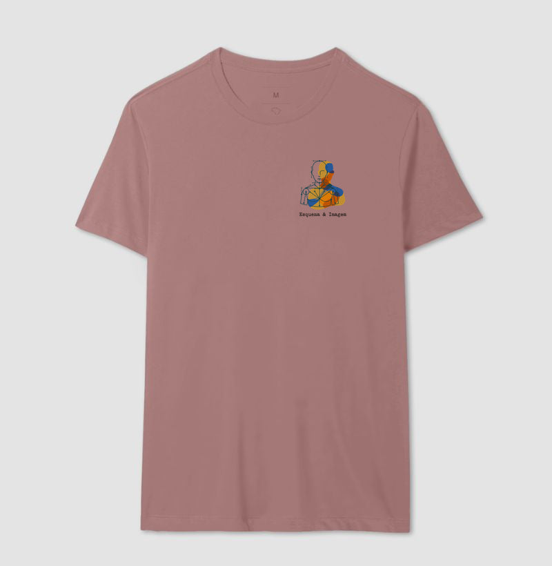 Camiseta Psicanálise Françoise Dolto - Esquema & Imagem Corporal | Ilustração Minimalista