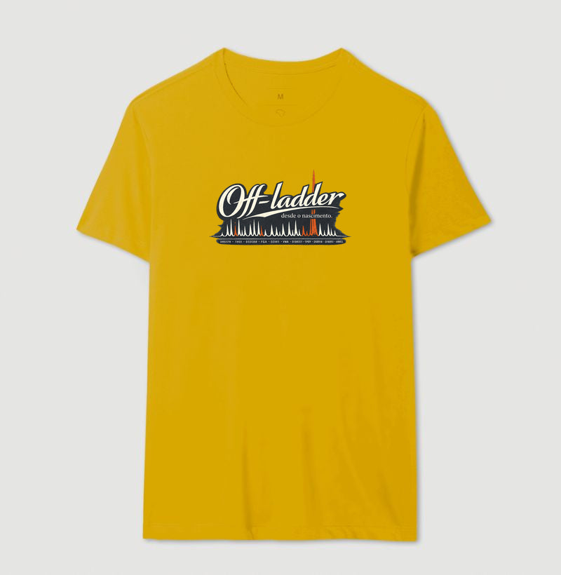 Camiseta Genética Forense "Off-Ladder Desde o Nascimento" | Fora do Padrão