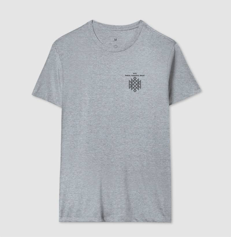 Camiseta Psicologia Forense - M.O: Padrão, Assinatura e Ritual | Minimalista Noir