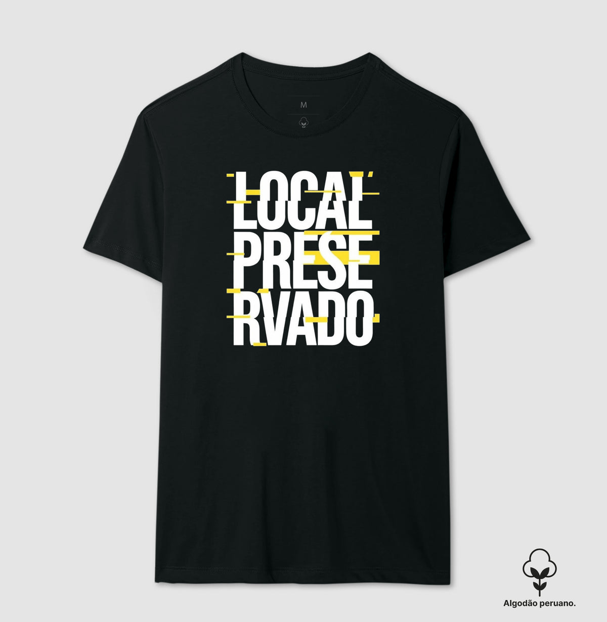 Camiseta Algodão Peruano "Local Preservado" | Perícia Criminal & Estilo Urbano