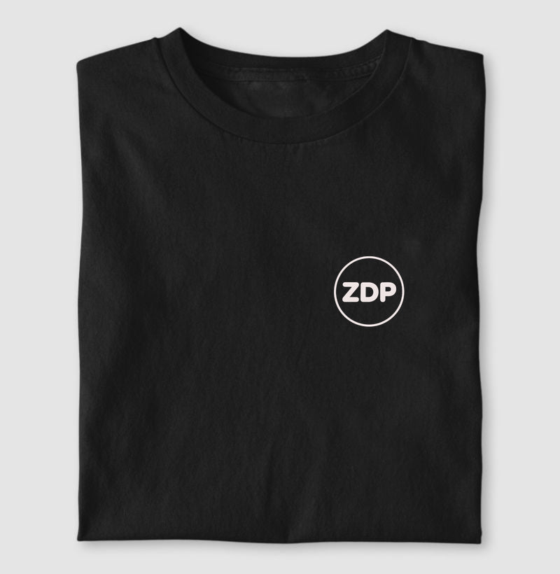 Camiseta Psicologia Lev Vygotsky - ZDP (Zona de Desenvolvimento Proximal) | Minimalista