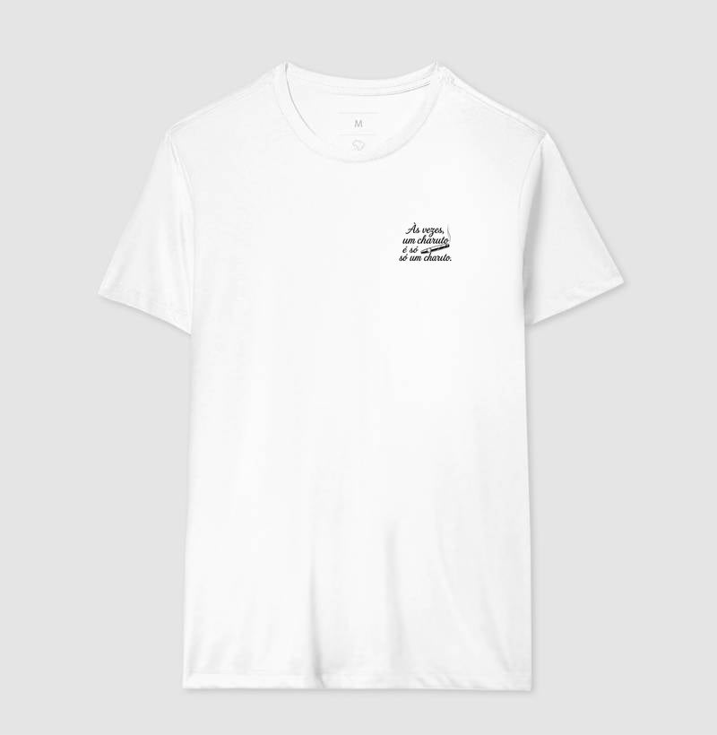 Camiseta Psicanálise Freud - Um Charuto é Só Um Charuto | Minimalista