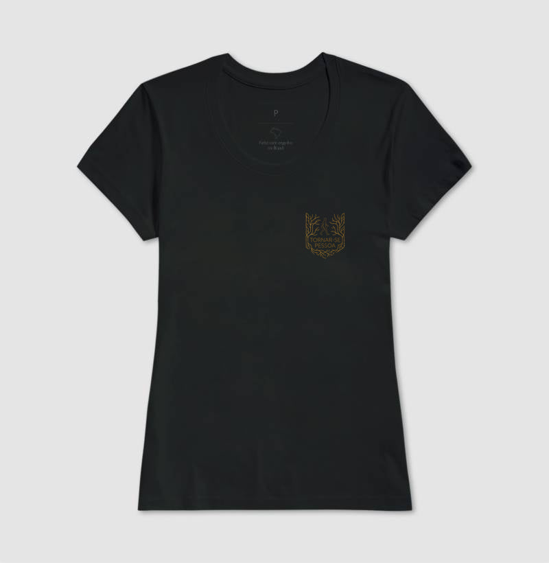 Camiseta Humanismo Carl Rogers - Tornar-se Pessoa | Minimalista Pocket Print