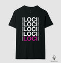 Camiseta Algodão Peruano Genética Forense "LOCI" | O Painel do DNA & Identificação Humana