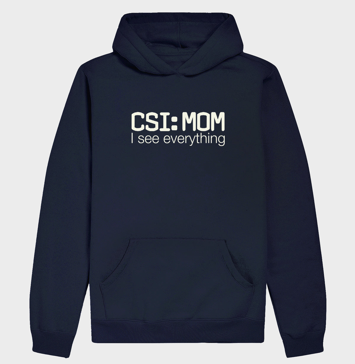 Hoodie Moletom Maternidade Forense - CSI: Mom | Minimalista