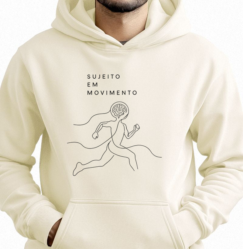 Hoodie Moletom "Sujeito em Movimento" | Mente e Corpo