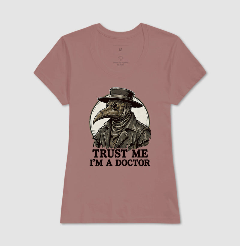 Camiseta Medicina Legal "Plague Doctor" | O Último Diagnóstico