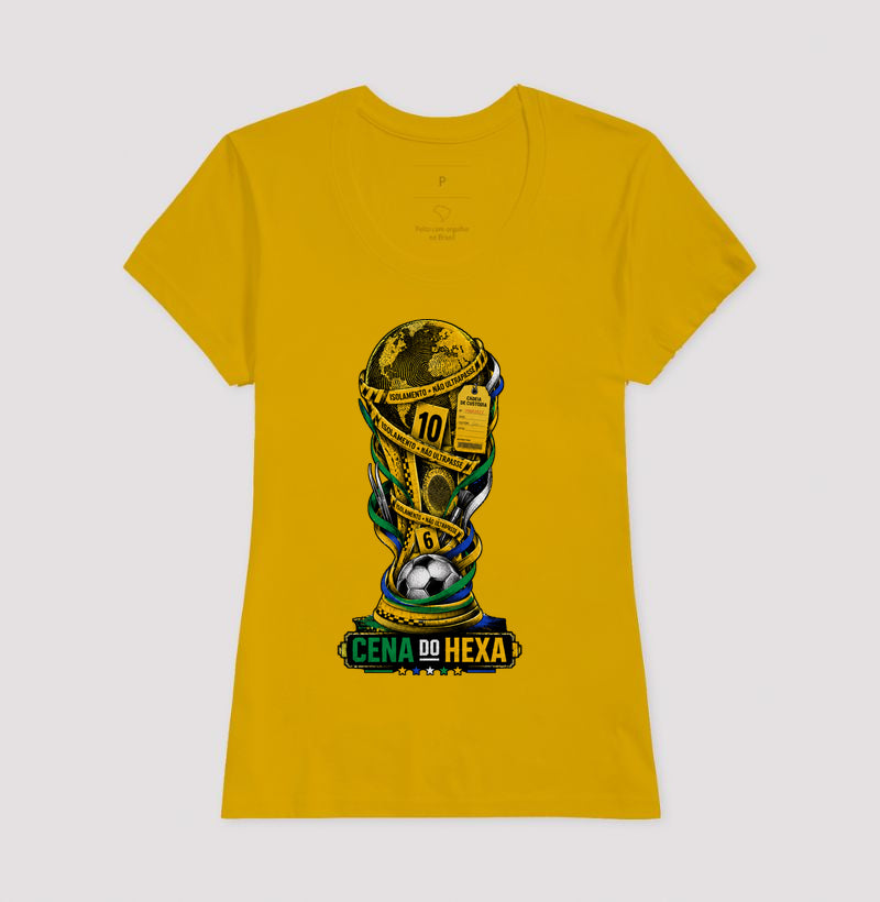 Camiseta Perícia Especial Copa "Cena do Hexa" | A Investigação do Título