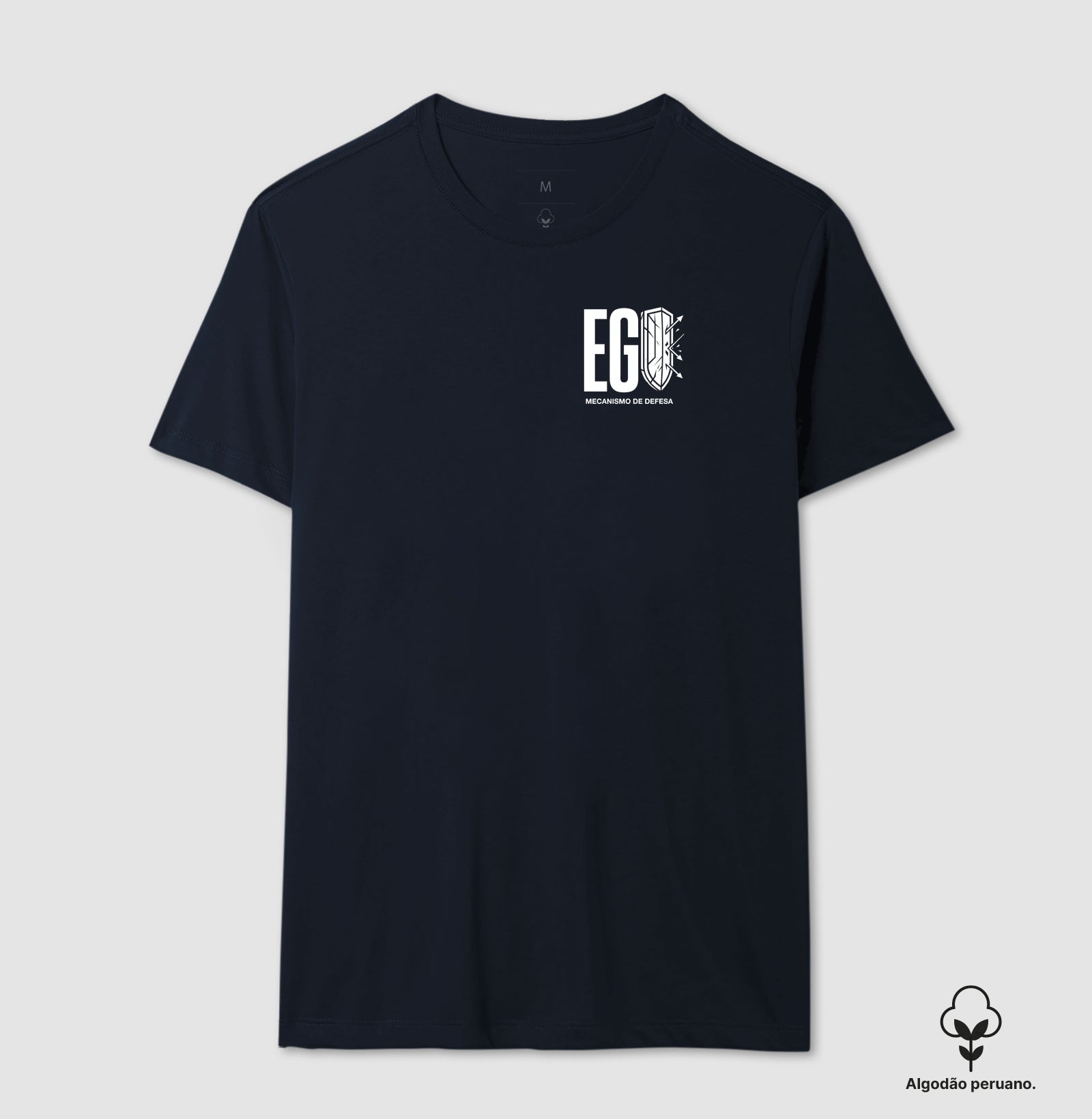 Camiseta Algodão Peruano Psicanálise Anna Freud - Ego e Mecanismos de Defesa | Pocket Print
