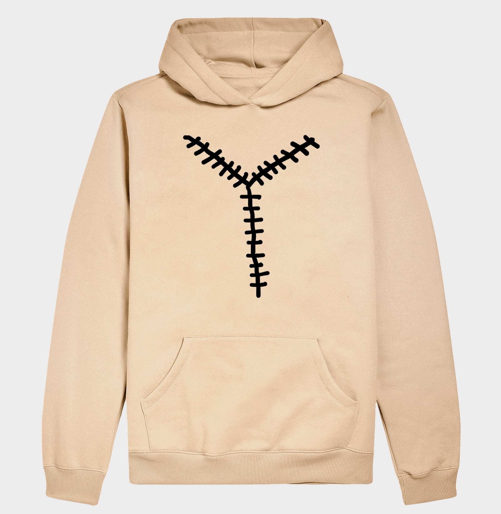 Hoodie Moletom Forense - A Incisão em Y (Medicina Legal) | Minimalista Dark