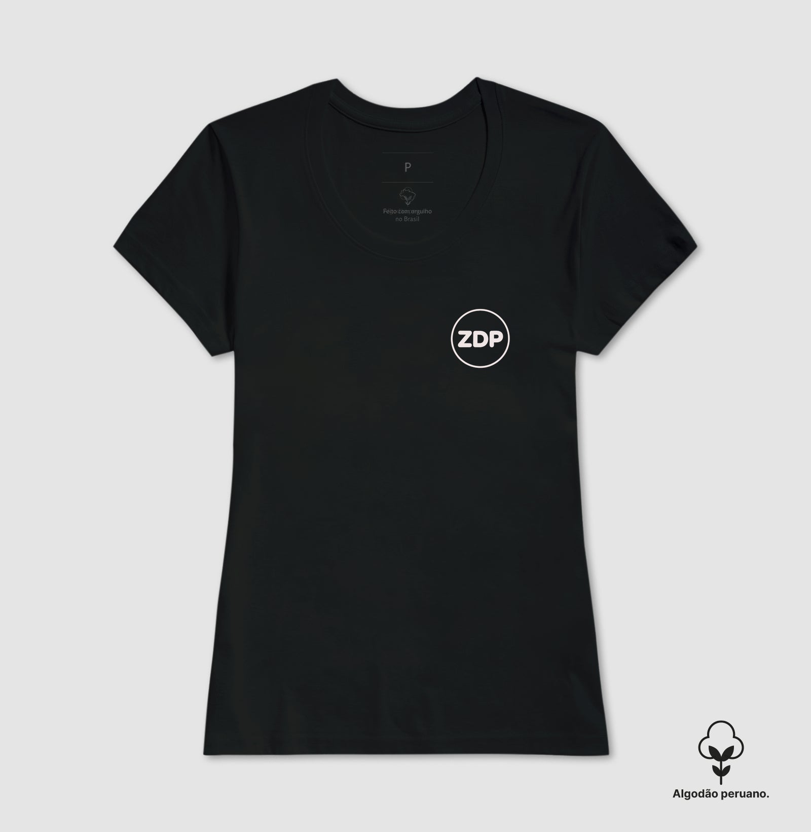 Camiseta Algodão Peruano Psicologia Lev Vygotsky - ZDP (Zona de Desenvolvimento Proximal) | Minimalista