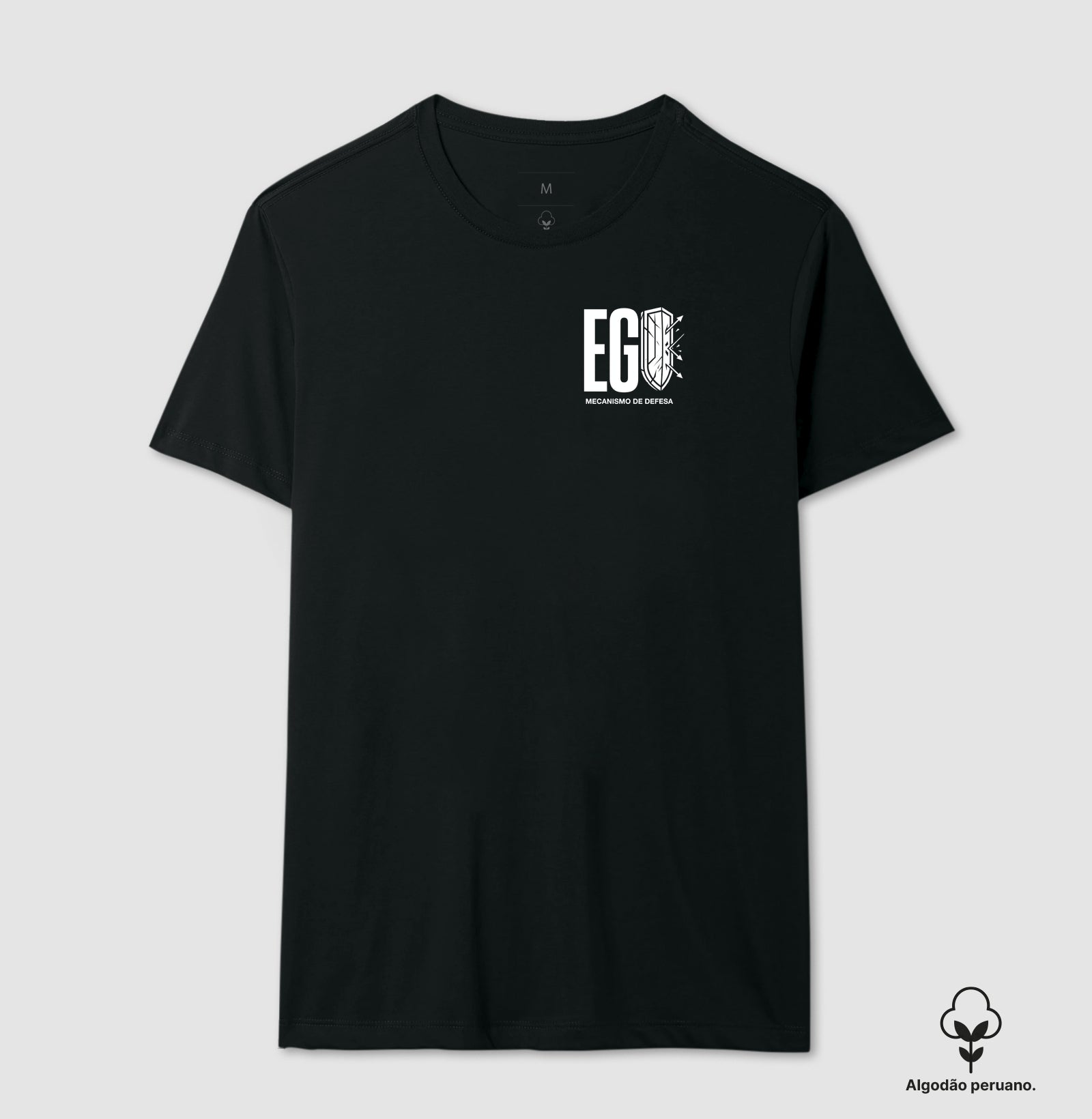 Camiseta Algodão Peruano Psicanálise Anna Freud - Ego e Mecanismos de Defesa | Pocket Print