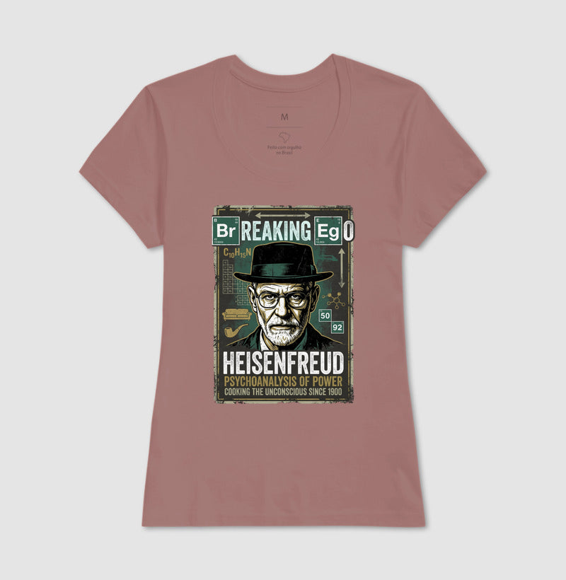 Camiseta Breaking Ego (Heisenfreud) | Cultura Pop
