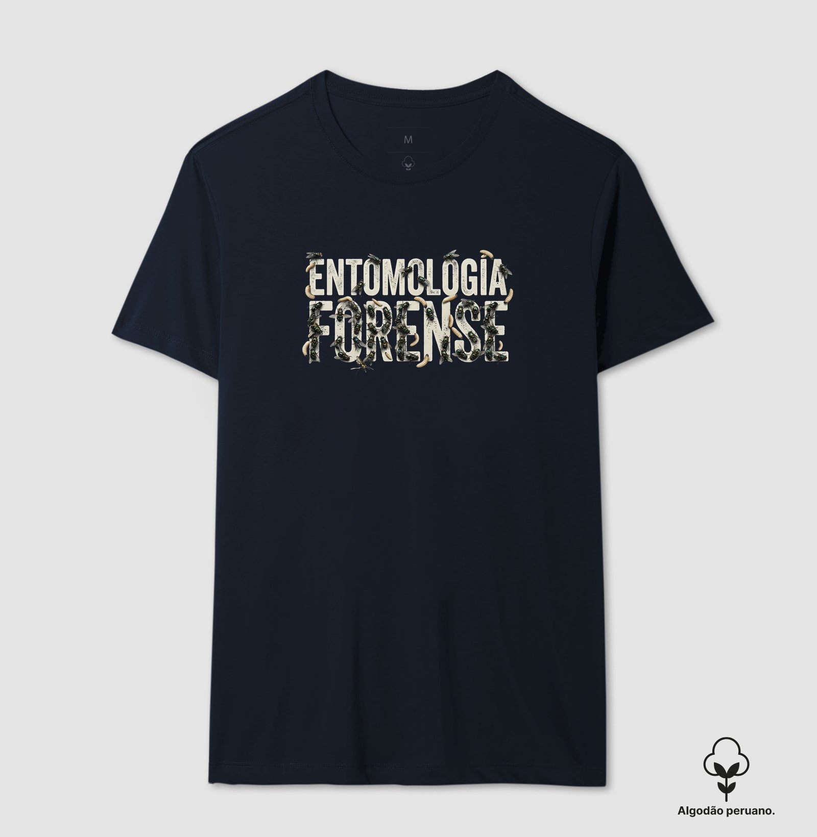 Camiseta Algodão Peruano Entomologia Forense | As Testemunhas