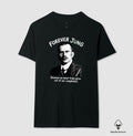 Camiseta Algodão Peruano Psicanalítica Carl Jung - Forever Jung (Complexes) | Retrô Noir