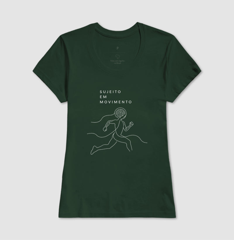 Camiseta "Sujeito em Movimento" | Mente e Corpo
