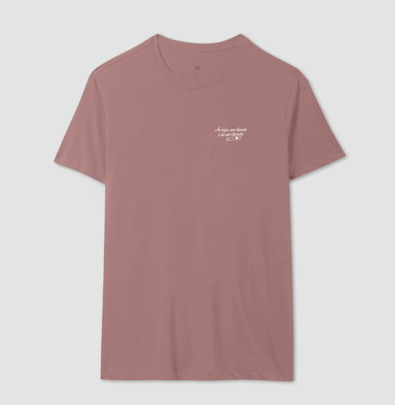 Camiseta Psicanálise Freud - Um Charuto é Só Um Charuto | Minimalista