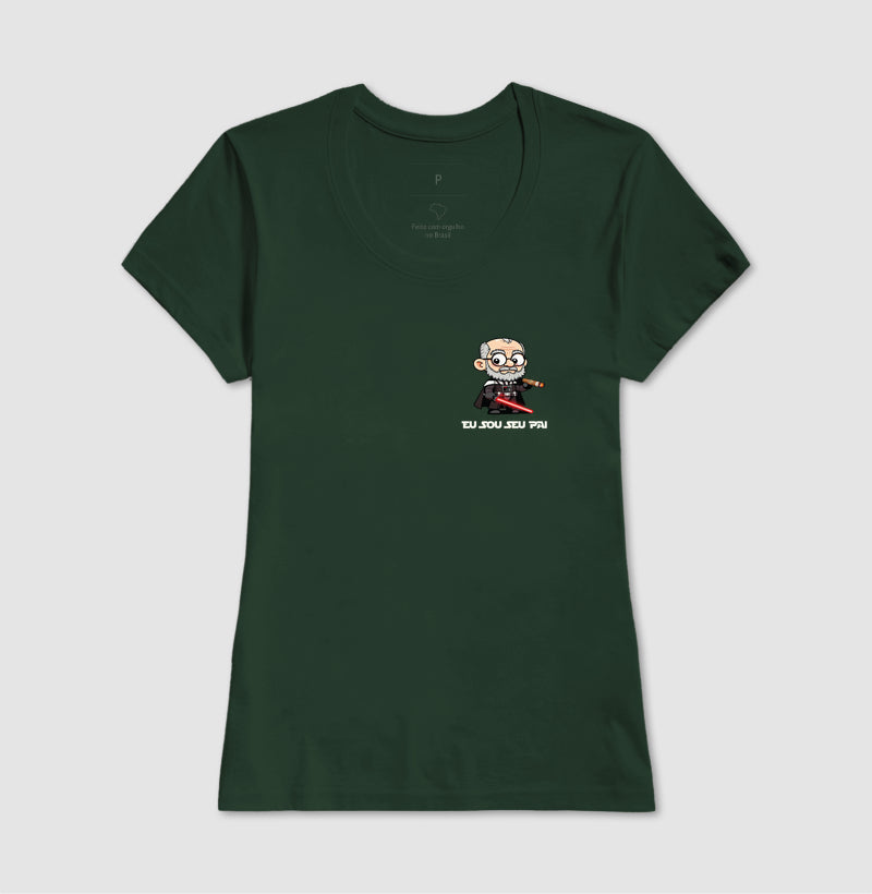 Camiseta Psicanálise Freud Vader - Eu Sou Seu Pai | Pocket Print