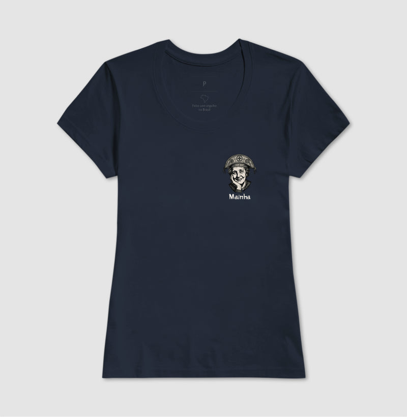Camiseta Psicanálise Melanie Klein "Mainha" Cangaceira | Pocket Print