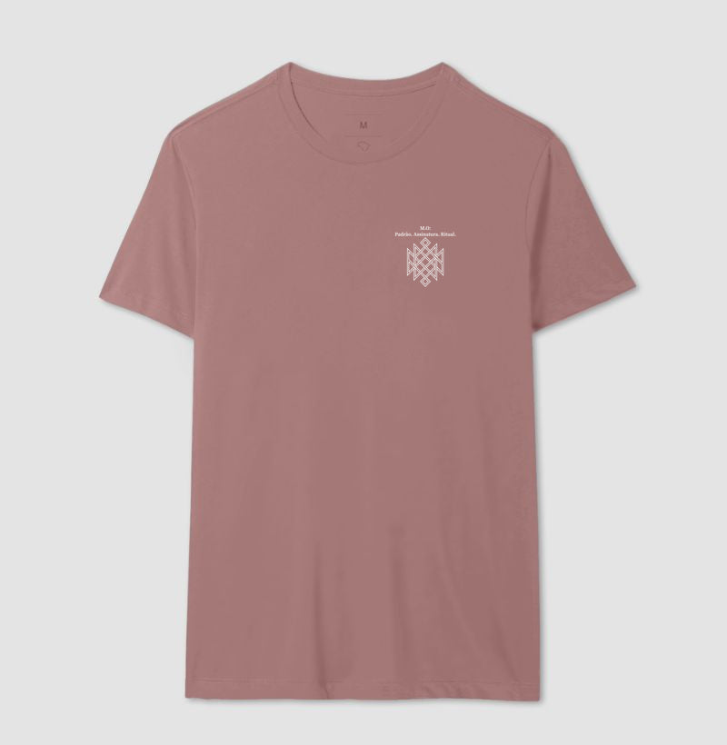 Camiseta Psicologia Forense - M.O: Padrão, Assinatura e Ritual | Minimalista Noir