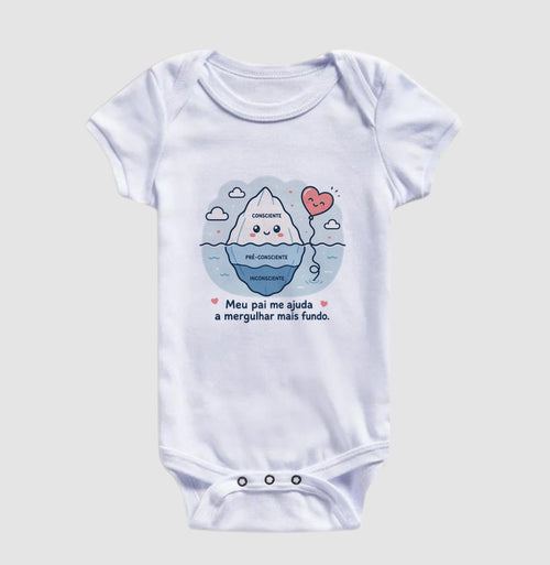 Body Infantil Psicanálise "O Iceberg do Inconsciente" | Meu Pai Psicanalista