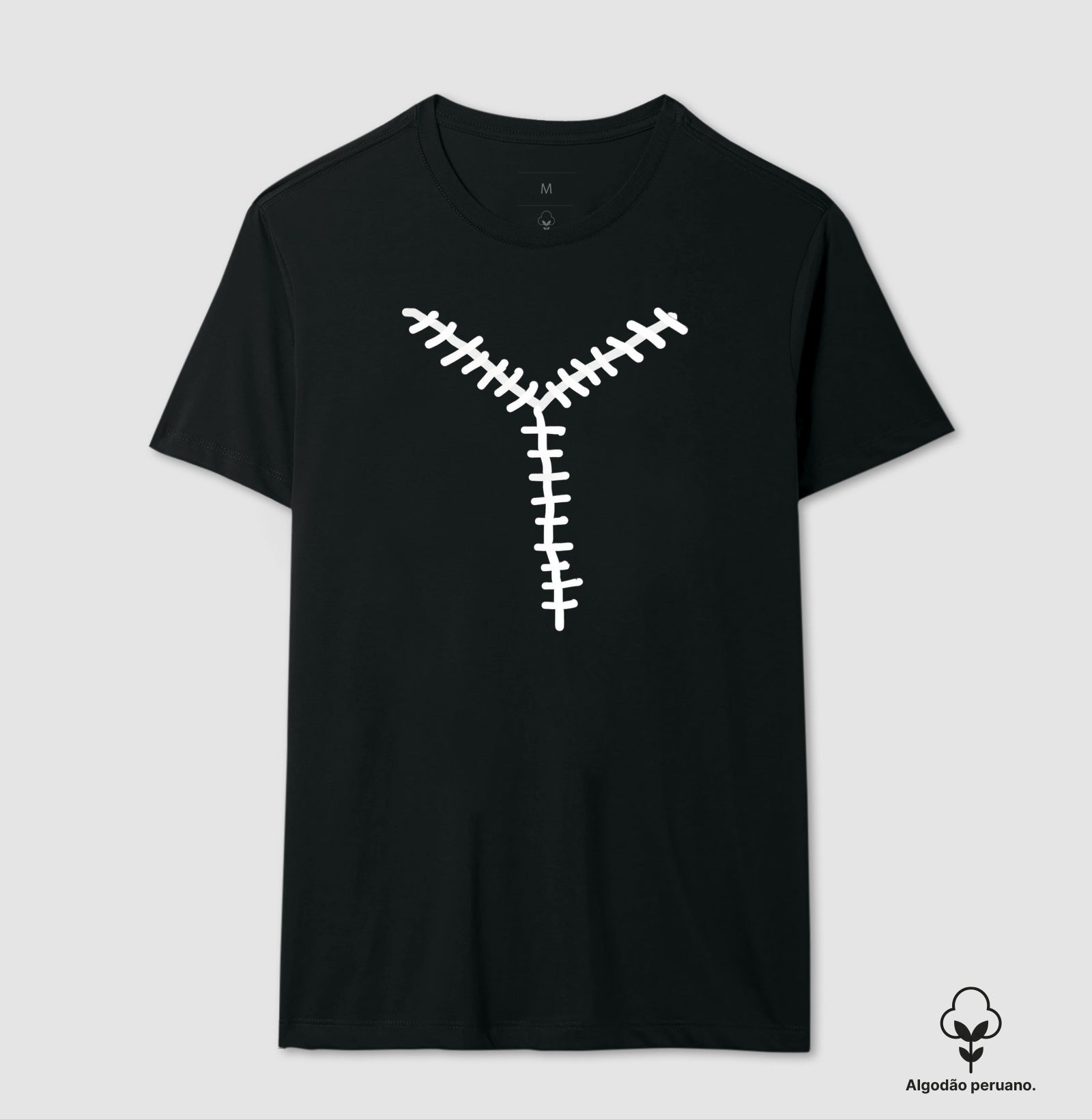 Camiseta Algodão Peruano Forense - A Incisão em Y (Medicina Legal) | Minimalista Dark