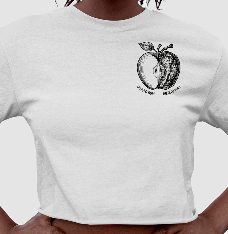 Camiseta Psicanálise Melanie Klein - Objeto Bom & Objeto Mau (Cisão) | Ilustração Clássica